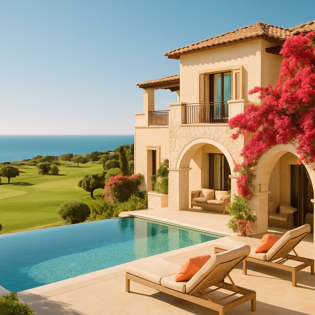 Mediterrane Villa mit Pool auf Nordzypern